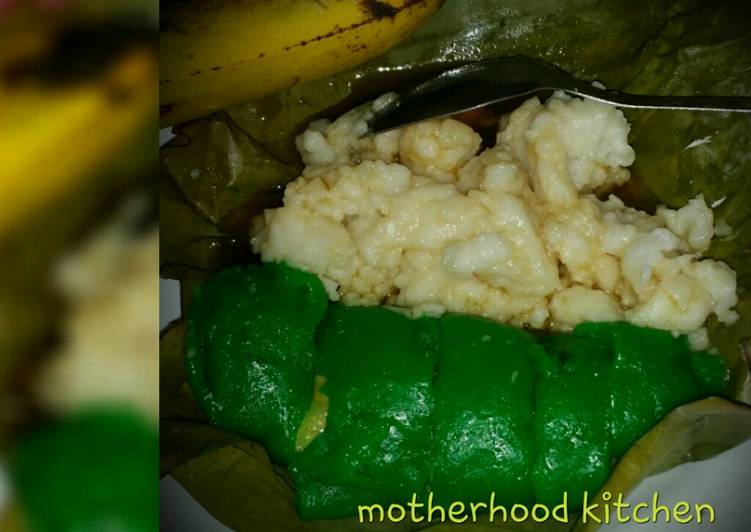 Resep Pisang Ijo Ft Bubur Sumsum Oleh Motherhood Cookpad