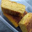 Budín de mandarina y coco rallado