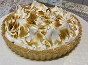 Una foto de lemon pie con harina comun