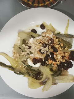 Una foto de Ensalada de acelgas al vapor estilo Alberto's