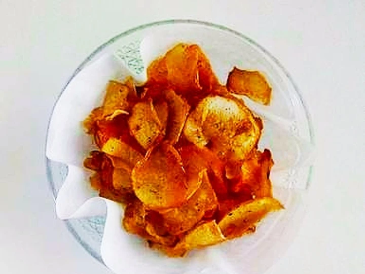 Easy Steps to Prepare Sweet Potato Chips the So Delicious Really delicious