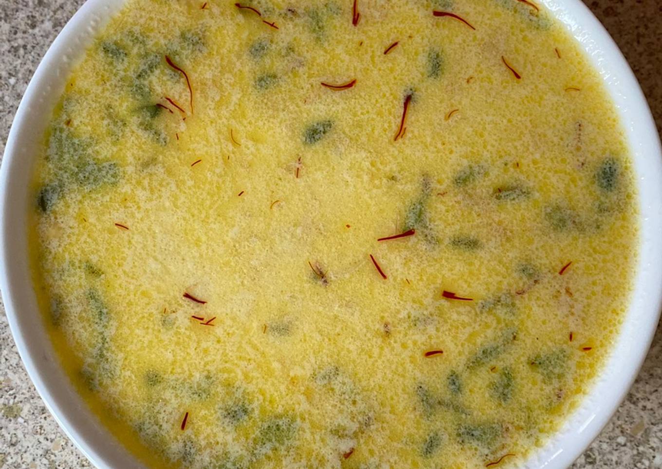 Milk pudding with instant noodles (sevno dudhpaak)