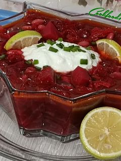عکسی از دستور سوپ لبو