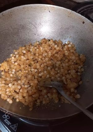 A picture of Sabudna khichadi.