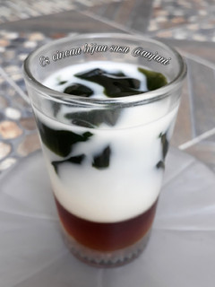 Foto resep Es cincau hijau susu