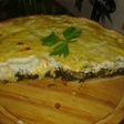 Tarta cremosa de acelga