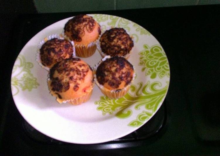 Resep Muffin strawberry kukus yang Lezat Sekali