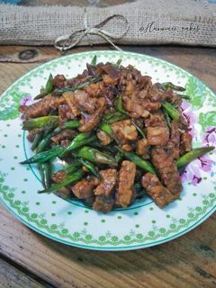 Foto resep Tempe Buncis Saus Tiram