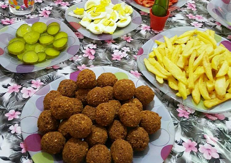 فلافل حمص (على الطريقة السورية)