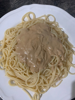 Una foto de Salsa Gorgonzola para espaguetis