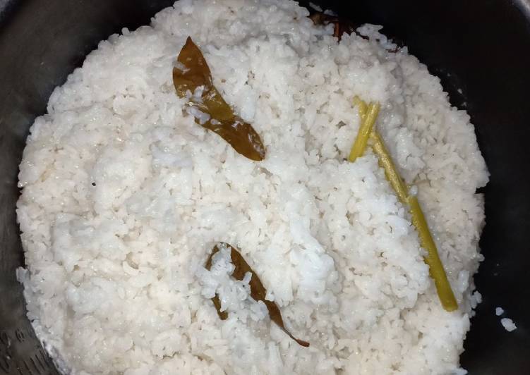 Cara Gampang Membuat Nasi uduk masak rice cooker Anti Gagal