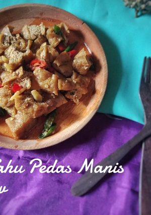Foto resep Tumis Tahu Pedas Manis
