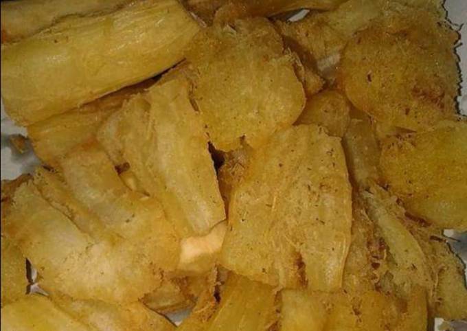 Resep Singkong Keju / Singkong Merekah Mekar Anti Gagal