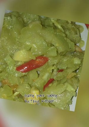 Foto resep Oseng pare udang