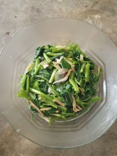 Foto resep Kangkung Tumis Ikan Teri