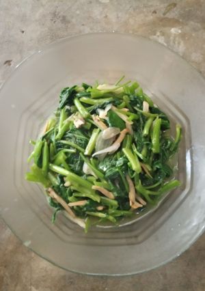 Foto resep Kangkung Tumis Ikan Teri