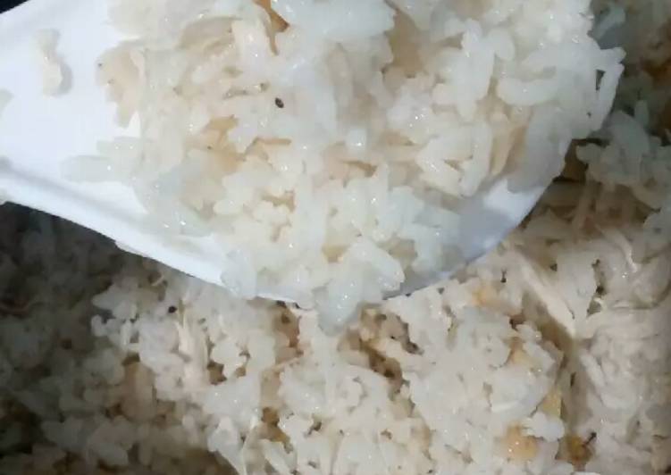 Bagaimana Menyiapkan Nasi hainan ala mom jo Anti Gagal