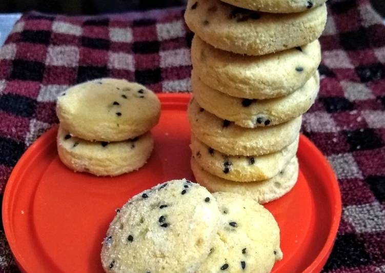 Kalonji (nigella) cookies