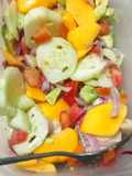Mango vegetable salad 🥗