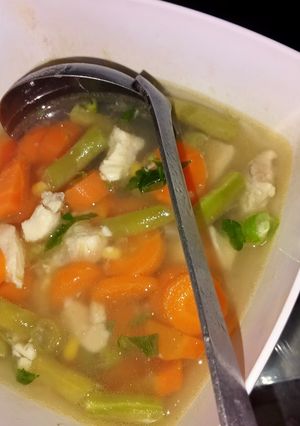 Foto resep Sup Ayam Jagung Favorit
