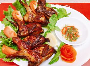 Hình của món Chim cút nướng ngũ vị / Air Fryer.