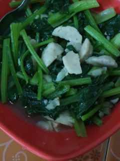 Foto resep Cah sawi baso ekspress