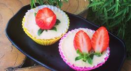 Hình ảnh món Mini strawberry cheesecakes