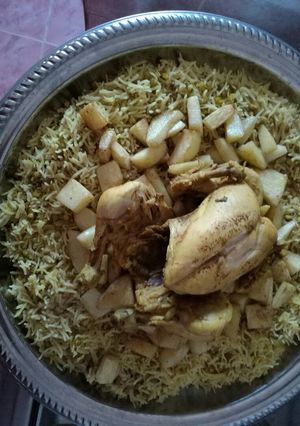 صورة لوصفة قبولي دجاج باللوبيا الخضرا