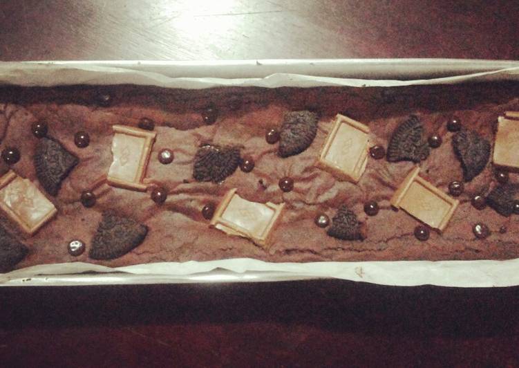 Fudgy Brownies (Panggang)