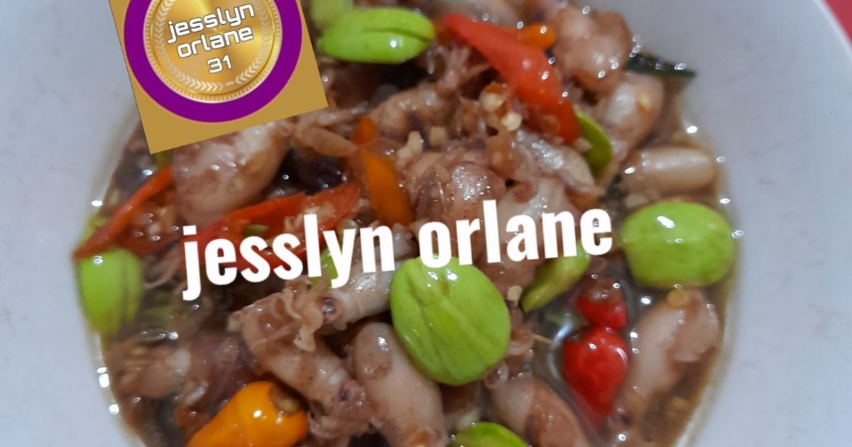 Tumis Cumi Telor & Pete by jesslyn orlane