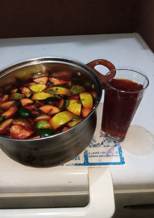 A picture of My cocktail.