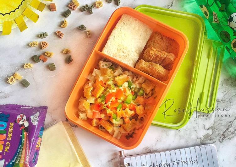Cheese and herbs pasta for kids🧀 #phopbylinimohd #alumniphopbylinimohd