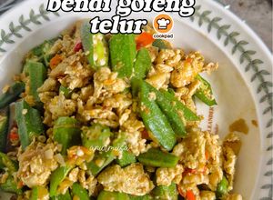 Gambar Bendi Goreng Telur