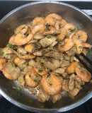 Tép ram thịt ba rọi