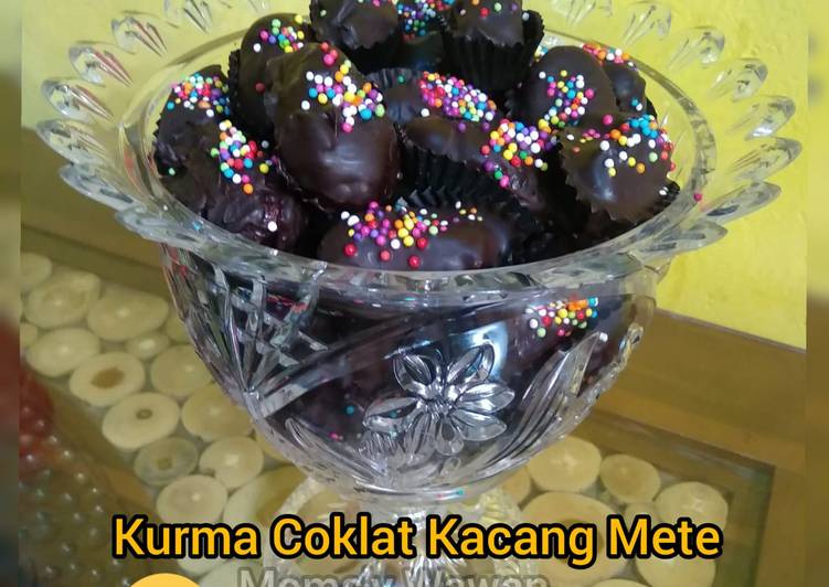 Kurma coklat kacang mete...😅