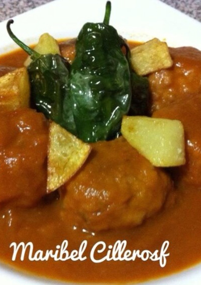 Una foto de Albóndigas en salsa