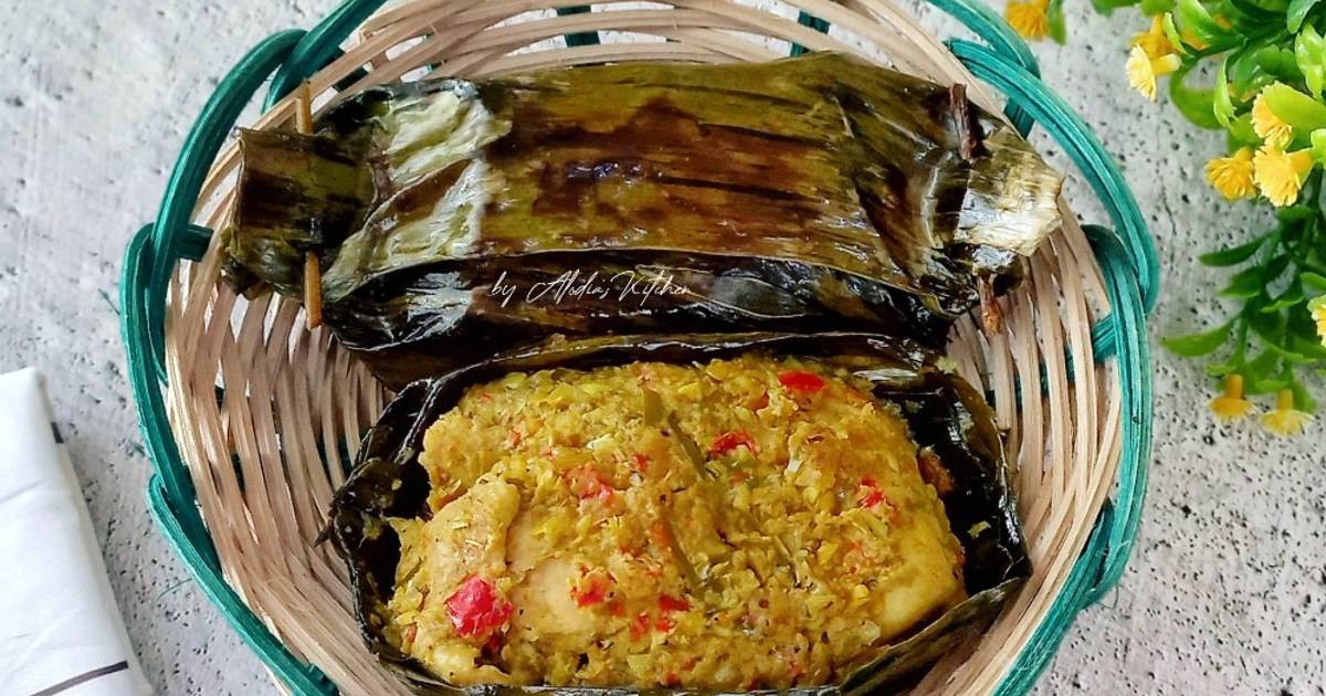 Resep Pepes Ayam Base Genep Paling Mudah dan Enak