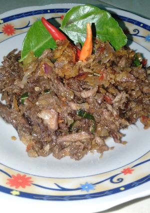 Foto resep Daging sapi suwir pedas