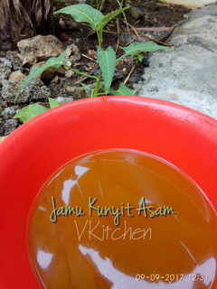 Foto resep Jamu Kunyit Asam
