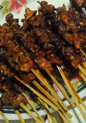 Foto resep Sate Kambing Pedas Manis Gurih 🐐