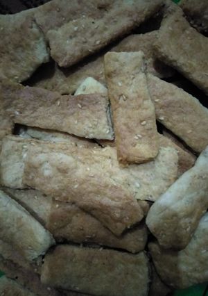 صورة لوصفة قراقيش بالسمسم