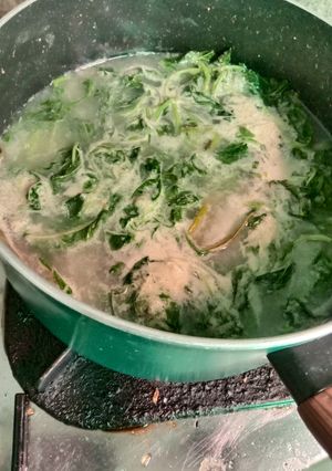 Foto resep Sayur bobor Bayam