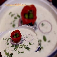 Podina raita A picture of Podina raita.