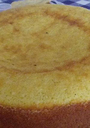 Una foto de Bizcocho de naranja y coco para el mate ❤