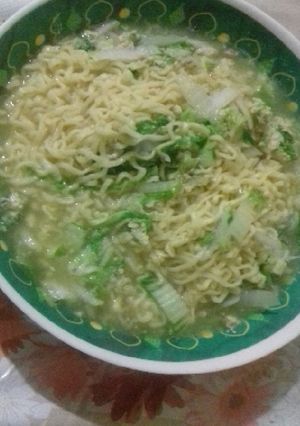 Foto resep Mie tumis sawi
