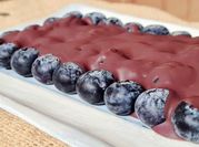 Una foto de pulpa de blueberry