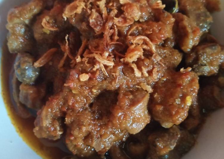 Resep Asem-asem ati ampela yang nikmat