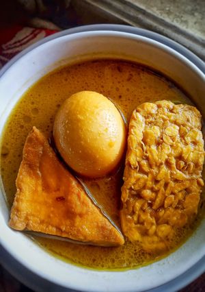Foto resep Semur telor tahu tempe