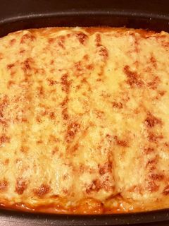 Une photo de Lasagnes bolognaises végétariennes