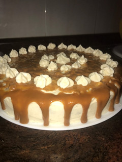 Una foto de Tarta de manzana